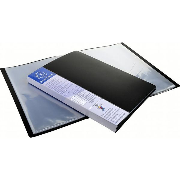 Exacompta 88601E Exacompta Up Line, Pp, Din A4, 60 Tasche, Nero-image
