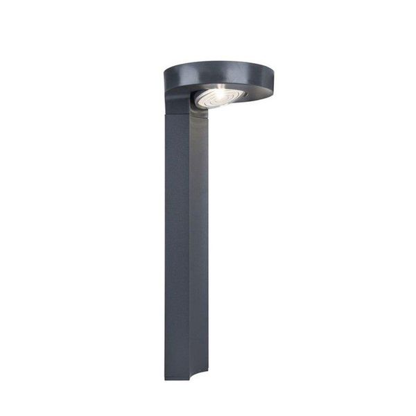 Lanterna Per Pali Da Giardino Diso - Grigio Solar Lutec 6906703335-image