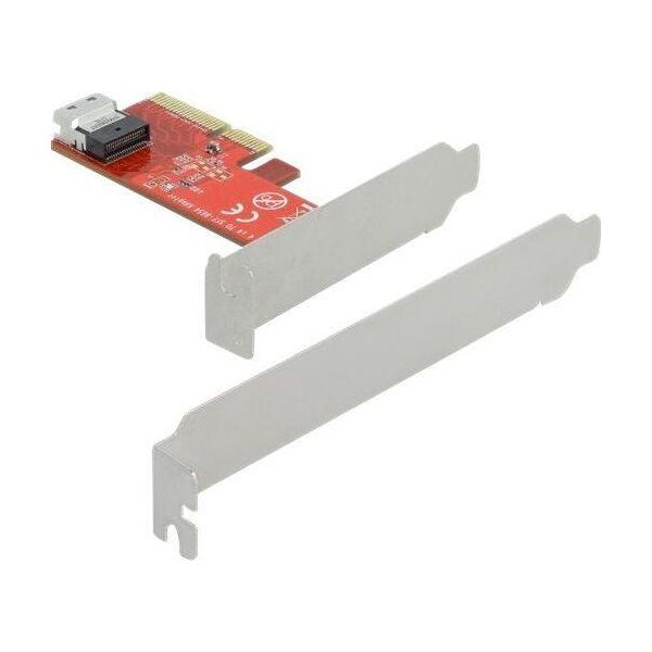 Delock - Schnittstellenadapter - U.2 Nvme Low-Profile - 64 Gbit/S - Pcie 4,0 X4 (90483)-image