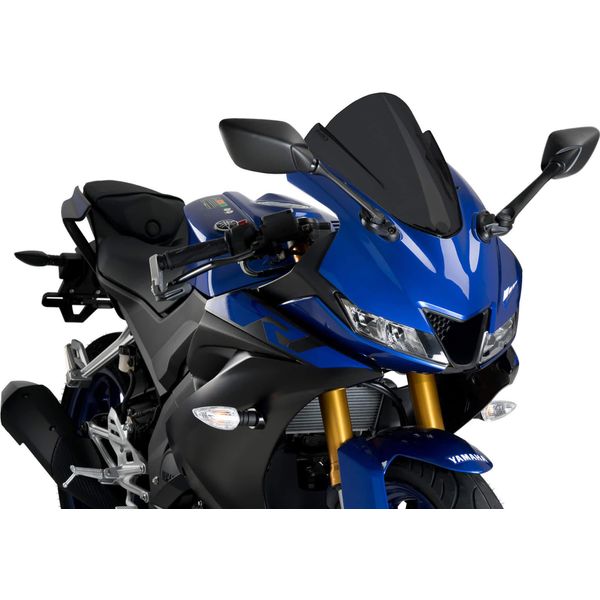 Cupolino Puig Z-Racing Fumè Scuro Per Yamaha Yzf-R125-image