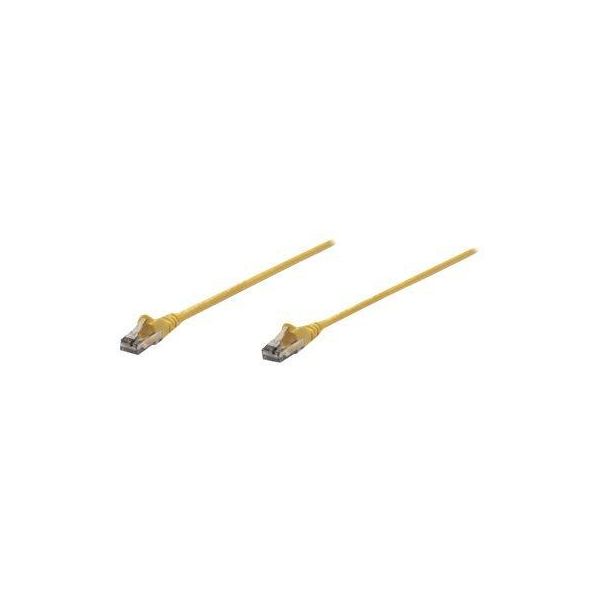 Intellinet 342360 Intellinet Patchkabel RJ45 U/Utp Cat6 2.00M Hebelschutz Gelb-image