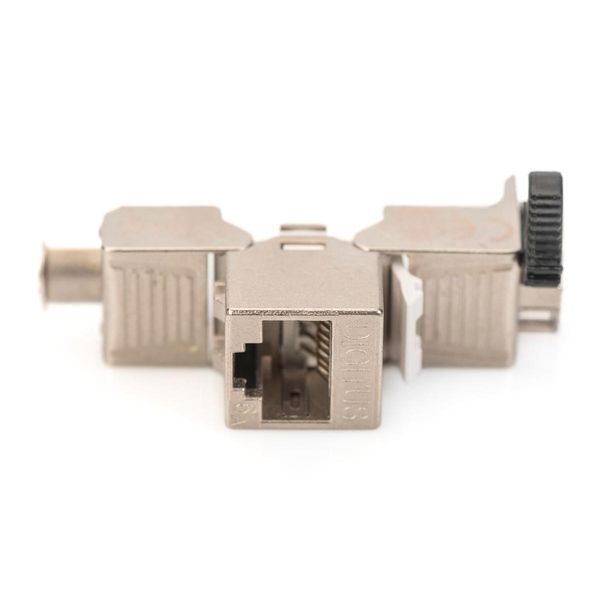 Digitus DN-93617-48 Digitus Cat 6A Keystone Modul,Geschirmt Mit Kabelmanager 48S-image