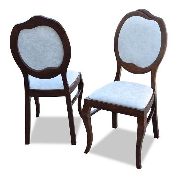 4X Set Di Sedie In Vero Legno Con Seduta Imbottita Set Di Sedie Per Sala Da Pranzo K15-image