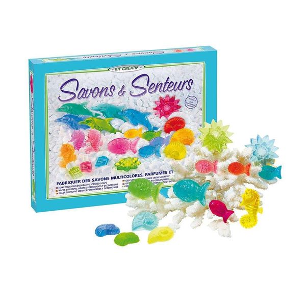 Set Per La Produzione Di Sapone SentosphèRe - Profumi E Colori Creativi Per Bambini-image