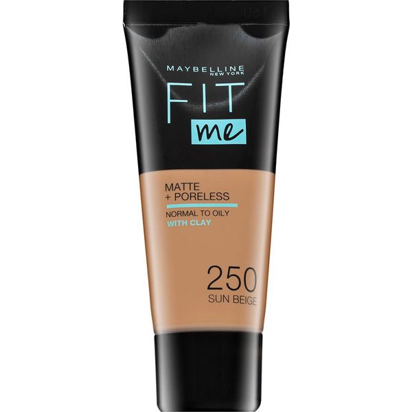 Maybelline New York Fit Me Matte Poreless Foundation 250 Sun Beige-image