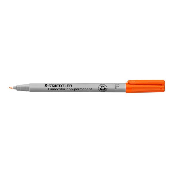 Staedtler® 316-4 Penna Universale A Scrittura Fine Lumocolor® - Non Permanente, F, Arancione-image