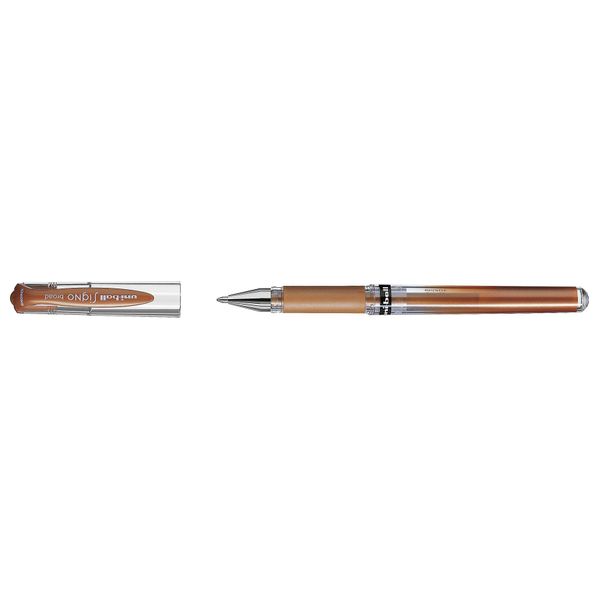 Faber-Castell 146813 Roller In Gel Uni-Ball® Signo Um 153, Colore Scrittura: Bronzo-image