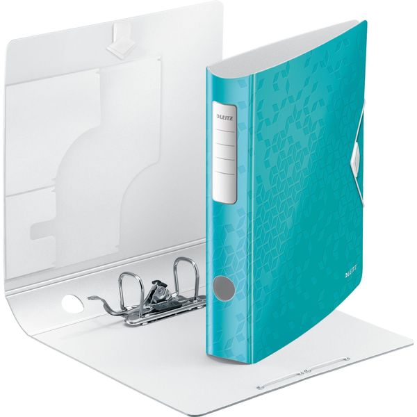 Leitz 1107-00-51 1107 Active Wow Cartella A4 - 65 Mm, Blu Ghiaccio-image