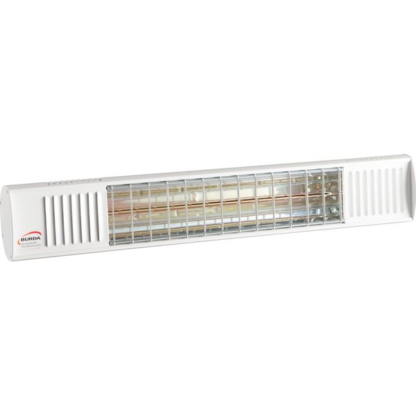 Riscaldatore A Infrarossi Term2000 IP67 Ultra Low Glare 1500 Watt Bianco-image