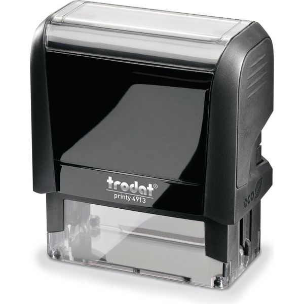 Trodat Timbro Di Testo Automatico Printy 4913 4.0, Nero-image