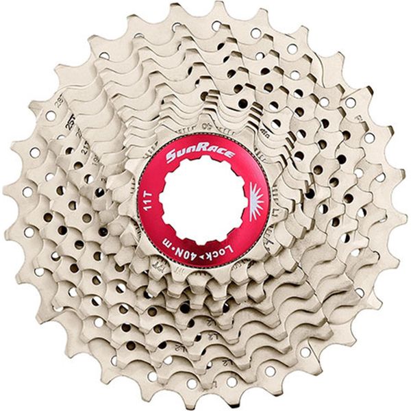 Sunrace CSRX1 11S Cassetta 11-32 Denti Strada Sram/Shimano Argento-image