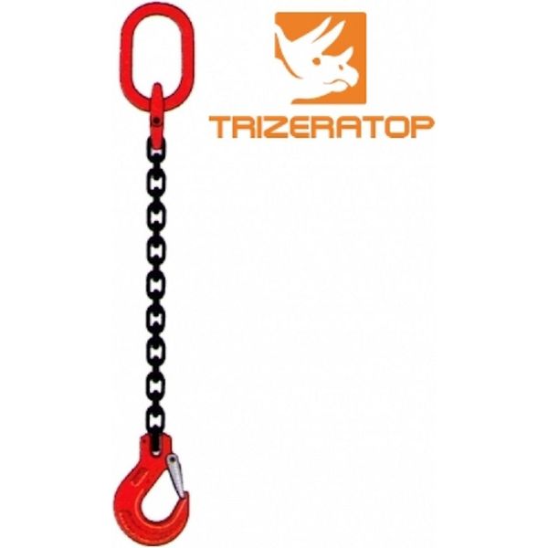 Braca A Catena A 1 Braccio, 10 Mm, Wll 3150 Kg 4,0 M Senza Accorciatore Di Catena-image