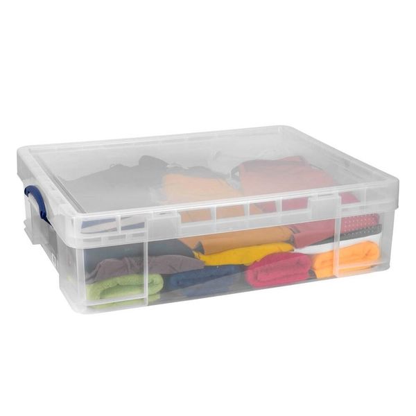 Really Useful Box 70TCL Aufbewahrungsbox 70,0 L Transparent 81,0 X 62,0 X 22,5 Cm-image