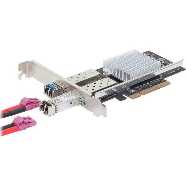 Digitus DN-10162 Digitus Doppia Porta Pci Express 10 Gigabit Sfp-image
