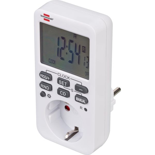 Brennenstuhl 1506320 Timer Elettrico Bianco Timer Settimanale-image