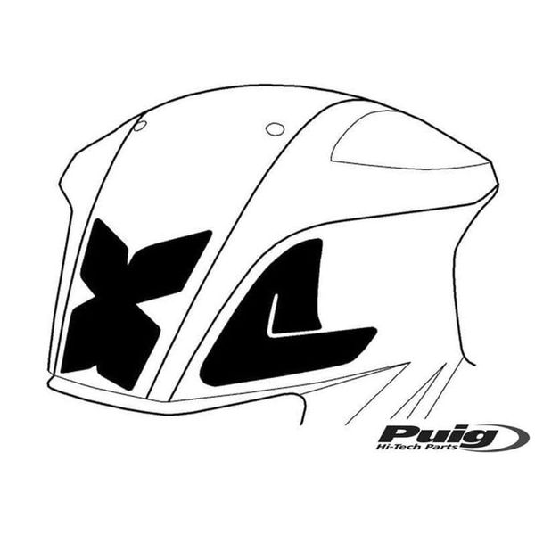 Puig 8433C Protezione Serbatoi Per Bmw F800R Carbon Look-image