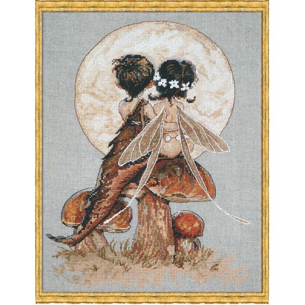 Schema Per Il Conteggio Del Punto Croce Nimue "Chiaro Di Luna"", 56G"-image