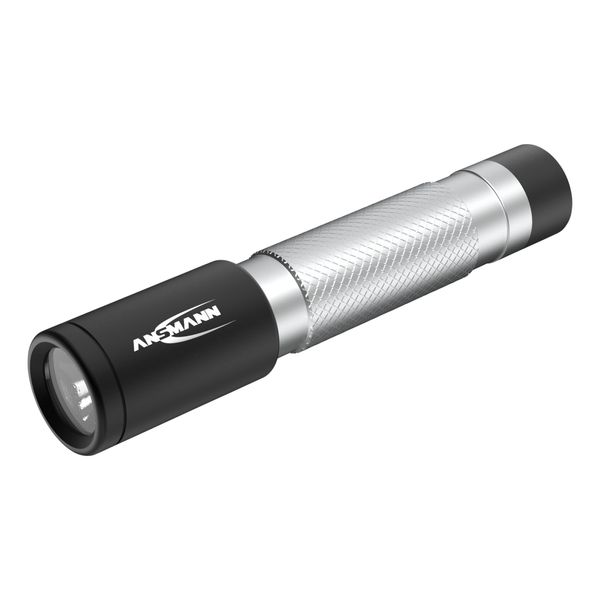 Ansmann 1600-0426 Torcia Elettrica Nera, Argento Torcia A Mano Led-image