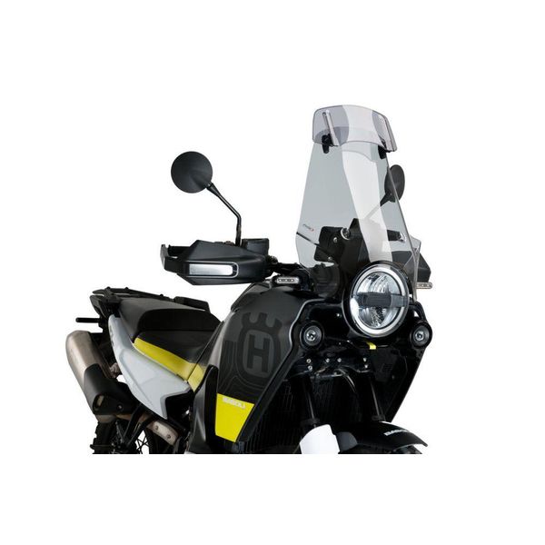 Cupolino Puig Touring Con Deflettore Fumè Chiaro Per Husqvarna-image