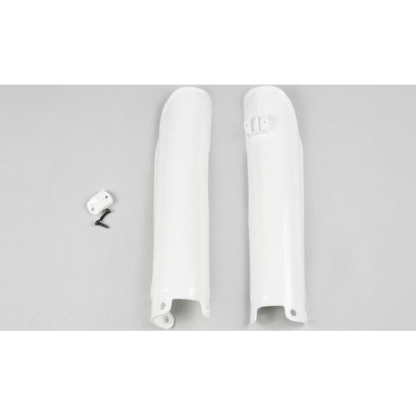 Protezione Forcella Ufo Plast Per I Modelli Ktm Realizzata In Bianco Alto-image