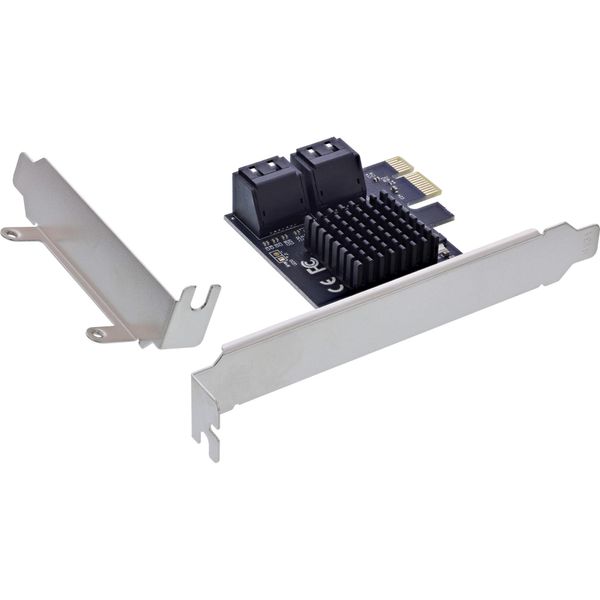 Inline Schnittstellenkarte - 4X Sata 6Gb/S - Mit 4X Sata - Pcie 2.0 (Pci-Express) (76617M)-image