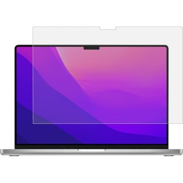 9H Schermo Del Computer Portatile A Prova Di Esplosione Pellicola Protettiva In Vetro Temperato Per Macbook Pro 16,2 Pollici A2485 / A2780-image