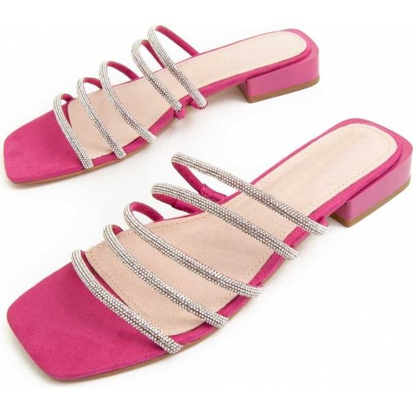 Montevita Flache Sandale Sandalo Rosa-image