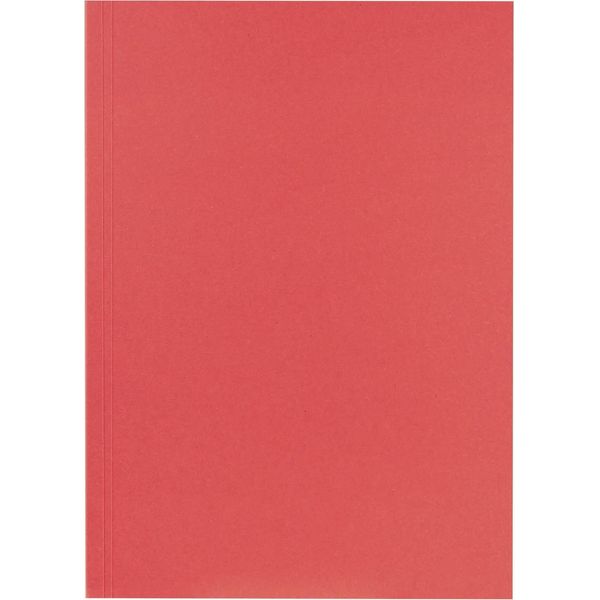 Falken 80004138 100Er Aktendeckel A4, 250 G/Qm Manila-Rc-Karton, Rot-image