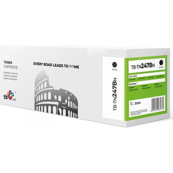 Tb Print Toner For Brother TN247 B TB-TN247BN Bk 100% New-image