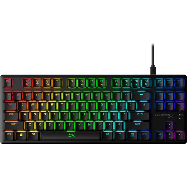 Hyperx Alloy Origins Core - Mechanical Gaming Keyboard - Hx Red (Us Layout) Tastiera Usb Qwerty Inglese Us Nero-image