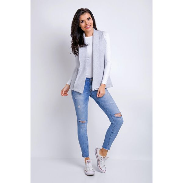Awama Gilet Da Donna Culon A155 Grigio S/M-image