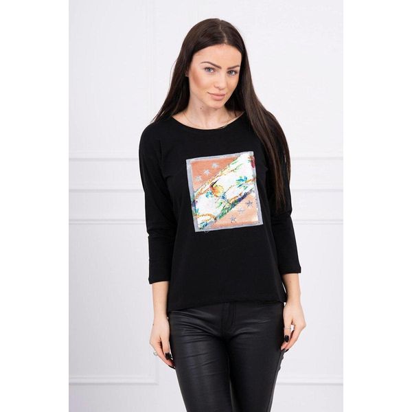 Kesi T-Shirt Stampata Da Donna Eide Nero Universal-image