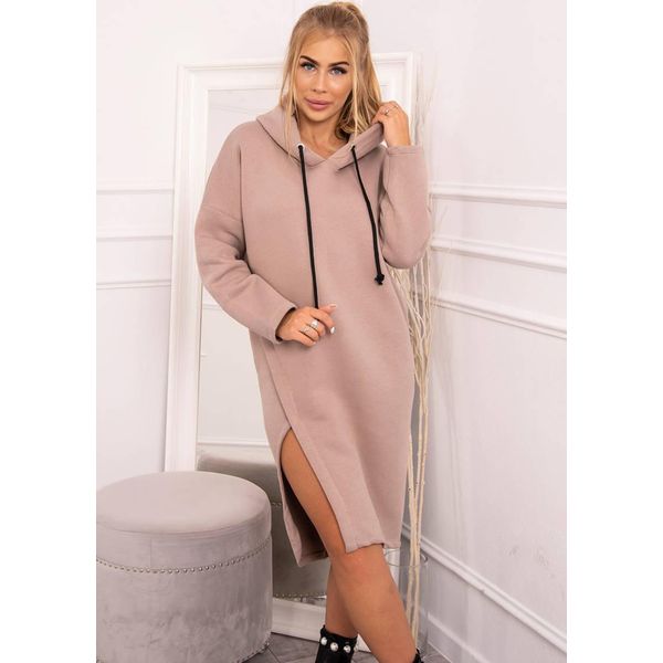 Kesi Felpa Donna Abito Matilott Beige Scuro Universale-image