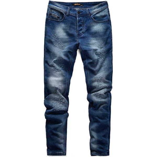 Recea Pantaloni In Denim Da Uomo Cinnamon Navy 29-image
