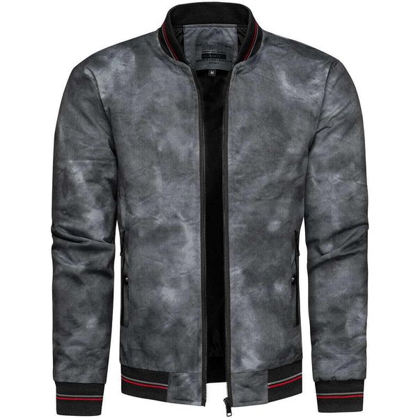Bomber Recea Uomo Briar Grigio Melange Xl-image
