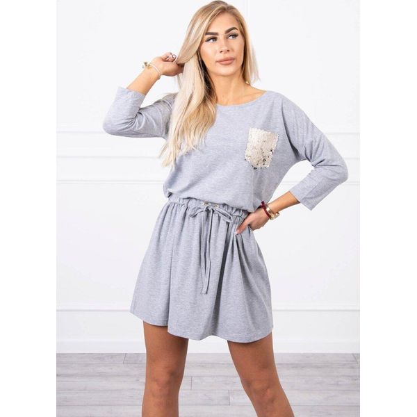 Kesi Mini Abito Donna Mold Grigio Universal-image