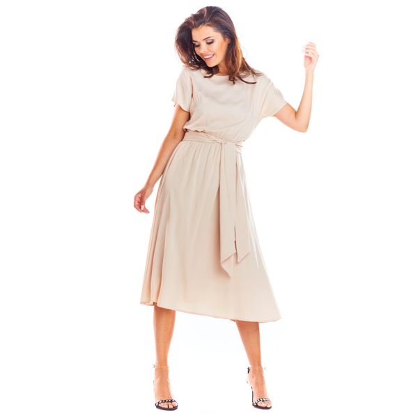 Infinite You Abito Midi Donna Guinendole A296 Beige S-image