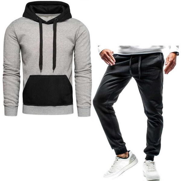 Set Recea Uomo Afide Grigio-Nero Xl-image