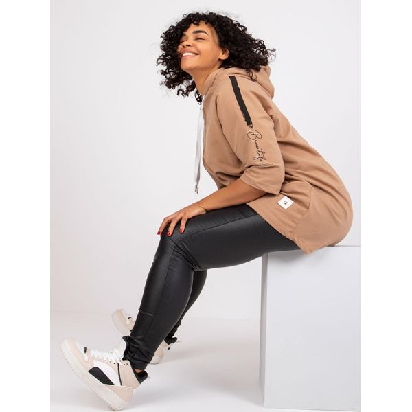 Relevance Felpa Lunga Da Donna Astowse Camel Universal-image