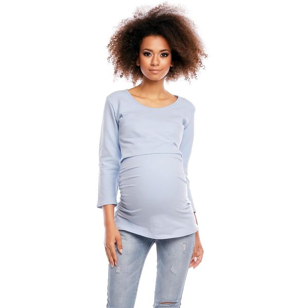 Peekaboo Maglione Maternità Donna Cheen Azzurro L/Xl-image