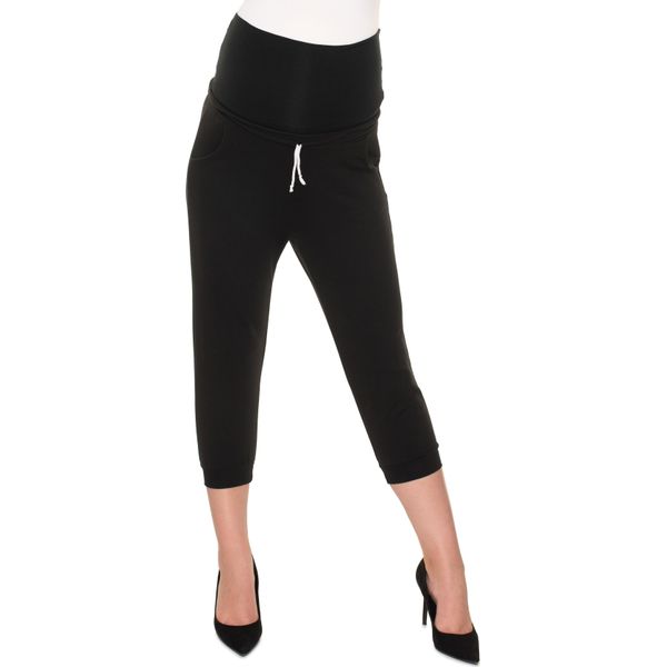 Peekaboo - Pantalone Maternità Donna Sairu Nero Xxl-image