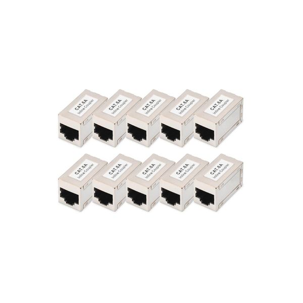 Digitus DN-93905-10 Adattatore Modulare Digitus Cat.6A, Schermato, Set Da 10-image