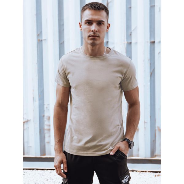 Dstreet T-Shirt Uomo Manica Corta Gorrei Beige Xxl-image