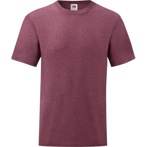 Fruties Maglietta A Manica Corta Shehab Bordeaux Uomo Xxl-image