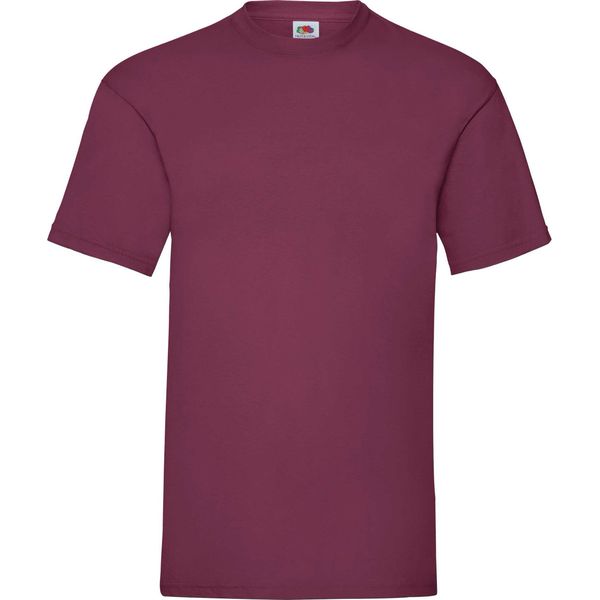 Fruties T-Shirt Uomo A Maniche Corte Shehab Rosso Scuro Xxl-image