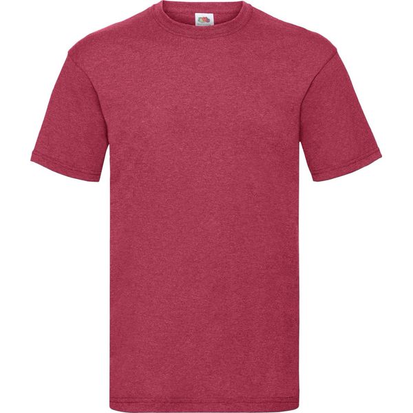 Maglietta A Maniche Corte Fruties Uomo Shehab Vintage Heather Red S-image