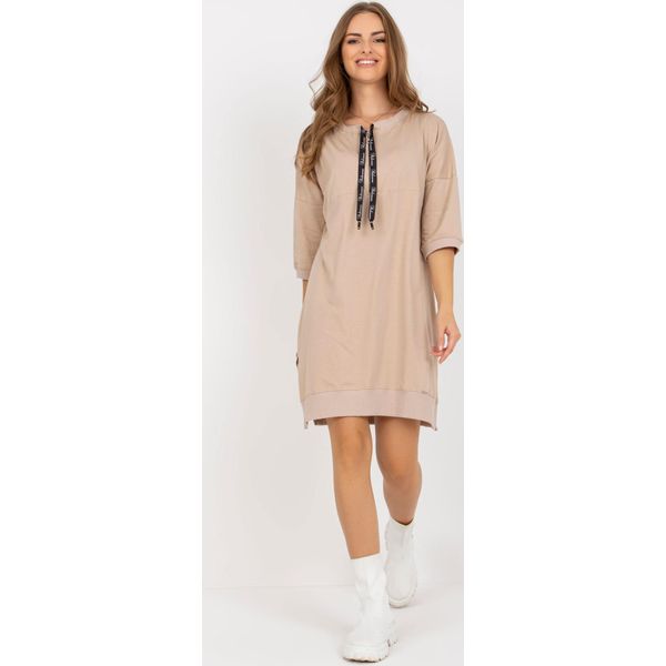 Relevance Abito Felpa Donna Blairamurs Beige L/Xl-image