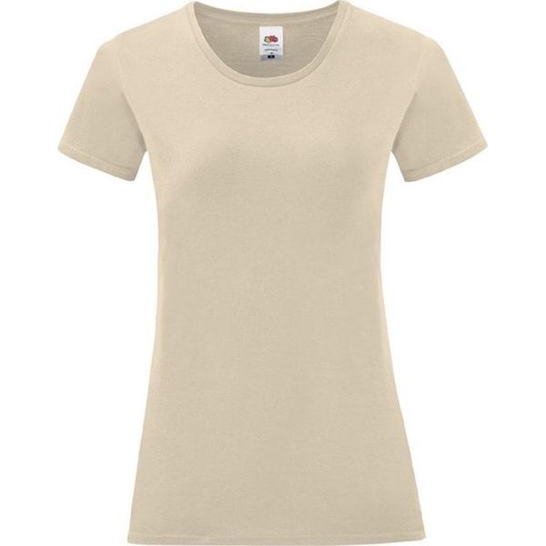 Fruties Maglietta Donna A Maniche Corte Hedon Natural L-image