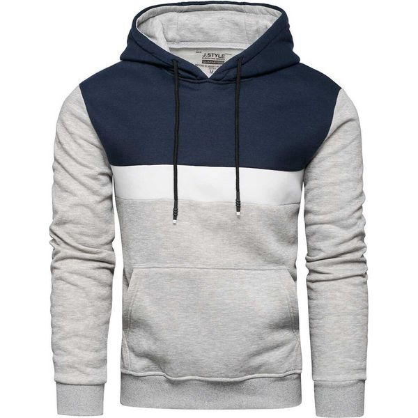 Felpa Con Cappuccio Recea Uomo Petalpebbles Grigio M-image