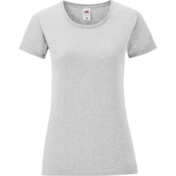 Fruties Maglietta Donna A Maniche Corte Hedon Grigio Erica L-image
